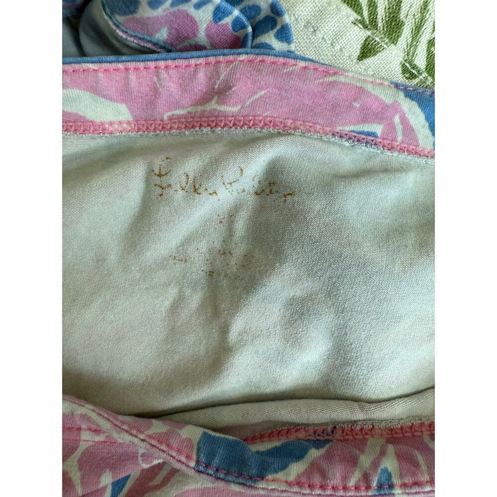 Lilly Pulitzer Sophie Dress Blue Haven Little Flamenco Print Size XS - Picture 8 of 8